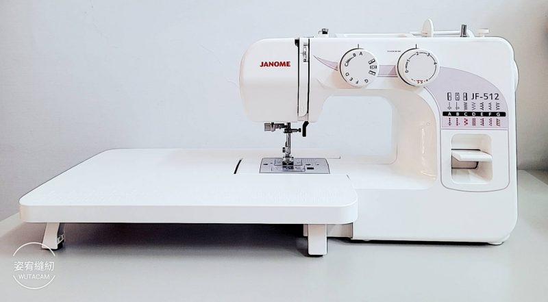 JANOME 車樂美縫紉機 全迴轉機械式 JF – 512